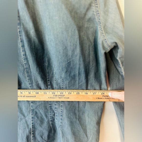 Wrangler embroidered denim shirt - Picture 10 of 15